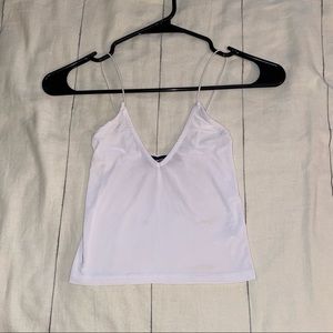 White Crop Top